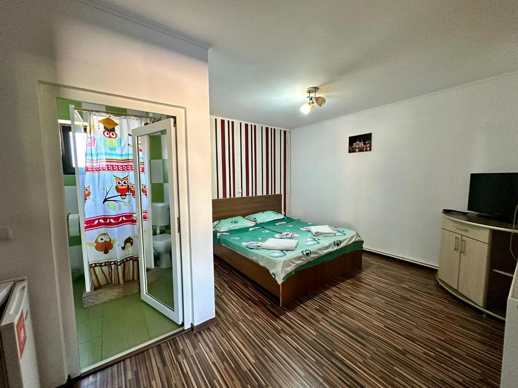 Pensiunea Bianca Hotel คอร์บู ภายนอก รูปภาพ